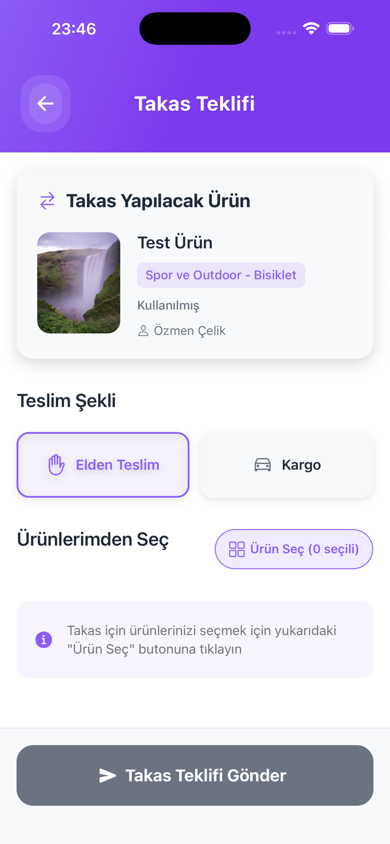 Takasçılar Burada Takas Teklifi